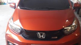 Orange Honda Brio 2020  for sale