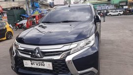 Blue Mitsubishi Montero 2018 for sale