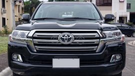 Black Toyota Land Cruiser 2017 for sale in Automatic