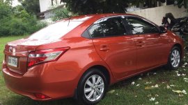 Orange Toyota Vios 2016 for sale in Muntinlupa 