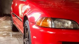 Red Honda Civic 1993 for sale in Antipolo