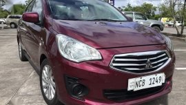 Purple Mitsubishi Mirage G4 2017 for sale in Lucena