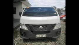 White Nissan Nv350 Urvan 2019 Van for sale in Caloocan