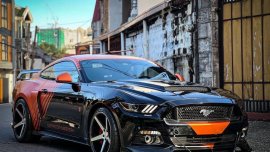 Black Ford Mustang 2017 for sale in Automatic