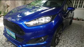 Blue Ford Fiesta 2013 for sale in Manila