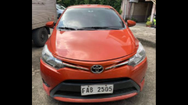 Sell Orange 2017 Toyota Vios Sedan at Manual in Caloocan