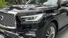 Black Infiniti QX80 2019 for sale in Makati
