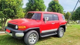 Red Toyota Fj Cruiser 2015 for sale in Makilala