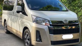Selling Pearl White Toyota Hiace 2019 in Pasay