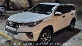 Selling Pearl White Toyota Fortuner 2019 in Las Piñas