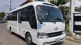 Pearl White Hyundai County 2018 for sale in Pasig