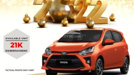 NEW YEAR, NEW CAR PROMO! BRAND NEW 2022 WIGO 1.0G AT FOR ONLY 21K DP! 