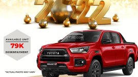 NEW YEAR, NEW CAR PROMO! BRAND NEW 2022 TOYOTA HILUX 4X2  G AT FOR AS LOW AS 79K DP ONLY! SALE!