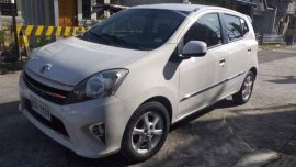 White Toyota Wigo 2016 for sale in Lucena