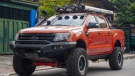 Orange Ford Ranger 2013 for sale in Parañaque