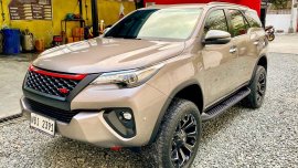 Grey Toyota Fortuner 2018 for sale in Automatic