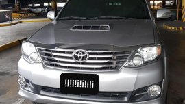 Silver Toyota Fortuner 2015 for sale in Manila