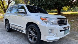 Pearl White Toyota Land Cruiser 2013 for sale in Automatic