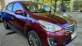 Sell Red 2017 Mitsubishi Mirage in Quezon City