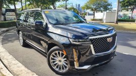 Black Cadillac Escalade ESV 2022 for sale in Pasig