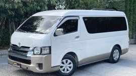 White Toyota Hiace 2016 for sale in Quezon City