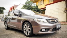 Grey Honda Civic 2012 for sale in Automatic