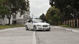 Selling White Jaguar XF 2014 in Quezon City