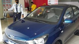 Selling Blue Kia Soluto 2022 in Pasay
