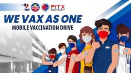 MMDA, DOTr launch pilot mobile vaccination drive at PITX 