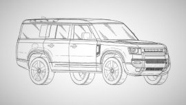 Leaked patent images reveal upcoming Land Rover Defender 130
