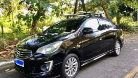 Black Mitsubishi Mirage G4 2014 for sale in Las Piñas