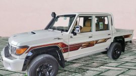 Pearl White Toyota Land Cruiser 2022 for sale in Quezon