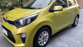 Selling Yellow Kia Picanto 2020 in Manila