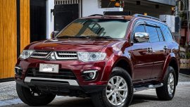 Red Mitsubishi Montero 2015 for sale in Mandaluyong 