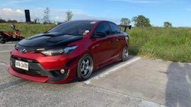 Selling Red Toyota Vios 2015 in Bacoor