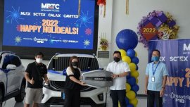 MPTC awards brand-new Geely Okavango to two Easytrip RFID users