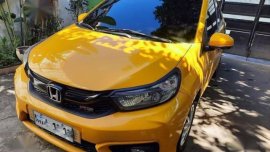 Yellow Honda Brio 2019 for sale in Angeles