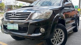 Black 2013 Toyota Hilux for sale in Quezon City