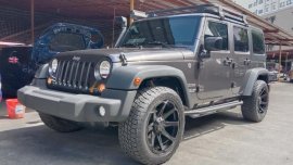 Grey Jeep Wrangler 2016 for sale in Pasig