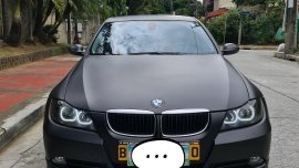 Black BMW 318I 2008 for sale in Quezon City