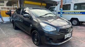 Black Mitsubishi Mirage G4 2014 for sale in Marikina