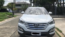2015 White Hyundai Sta Fe (Diesel)
