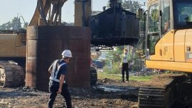 Construction on NLEX Connector Sta. Mesa section begins