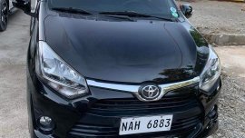 Selling Black Toyota Wigo 2018 in Palayan