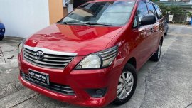 Selling Red Toyota Innova 2012 in Quezon City