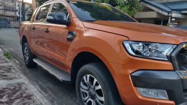Orange Ford Ranger 2018 for sale in Manual