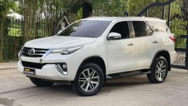 Pearl White Toyota Fortuner 2017 for sale in Automatic