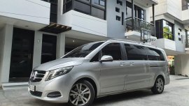 Silver Mercedes-Benz V-Class 2017 for sale in Quezon