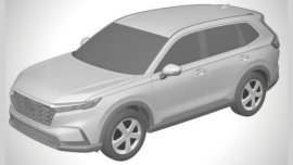 Next-gen 2023 Honda CR-V patent image leaked 