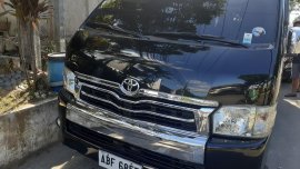 Black Toyota Hiace Super Grandia 2015 for sale in Marikina 